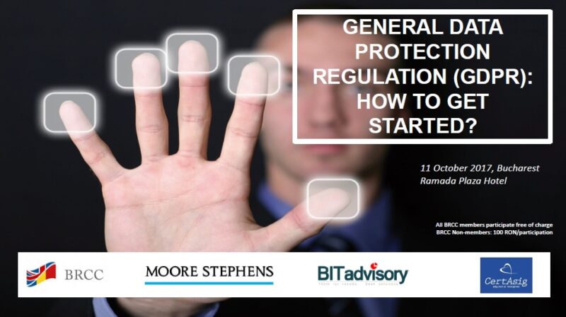 Event: General Data Protection Regulation (GDPR): How to get started?